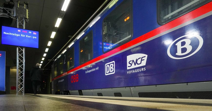 DEUTSCHE BAHN: FIRST NIGHTJET CONNECTS THE METROPOLISES OF BERLIN, BRUSSELS AND PARIS